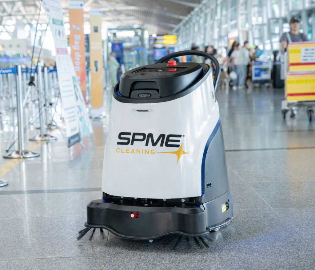 AI robot cleaning