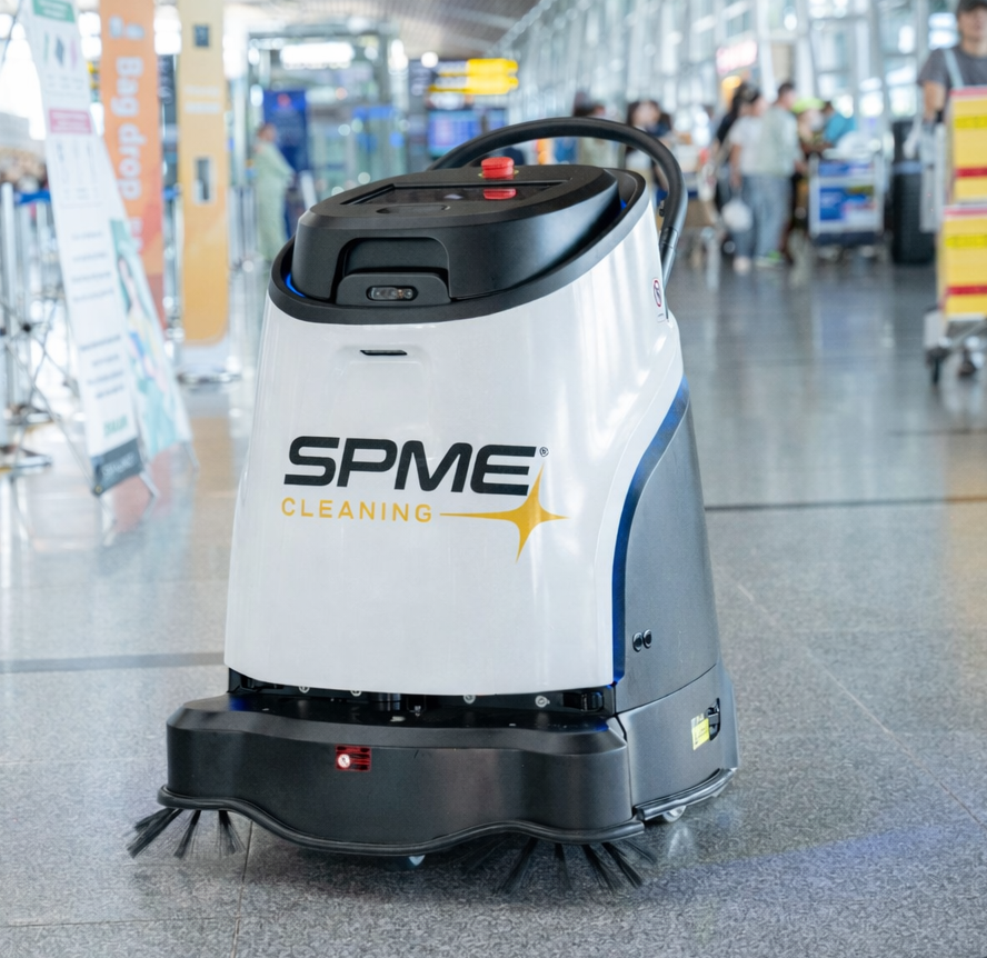 AI robot cleaning